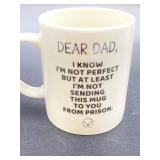 UUEFKTN Funny Birthday Mug Gift for Dog Dad, Humor