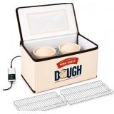 BLUBYEES Bread Proofing Box, 2-Loaf Capacity, 3-Si