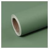 CAX Sage Green Textured Contact Paper Peel and Sti
