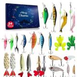Yaliuliu Fishing Lure Advent Calendar 2025, 24 Day