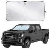 Econour 240T Truck Windshield Sunshade,Foldable Tr