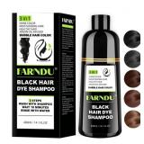 Black Hair Dye Shampoo for Women & Men Gray Hair C