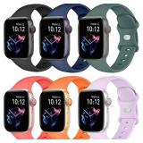 6 Pack Bands Compatible for Apple Watch Band 38mm