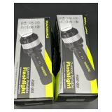 Lot of 2, MARBERO Rechargeable Flashlight High Lum