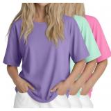 Size Med Huukeay 3 Pcs Women