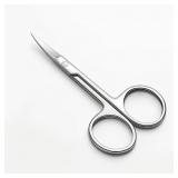 LOT OF 3  Curved blade keratin scissors stainless