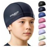 COOLMATE Fabric Swim Cap for Women, Men & Kids, Li