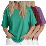 Size Med Huukeay 3 Pcs Women
