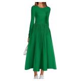 Size Medium Casual Long Sleeve Dresses Spring Dres