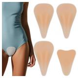 Seamless Modesty Cover, Invisible Silicone Insert,