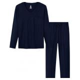 Size large MoFiz Mens Pajamas Plaid Sets Sleepwear