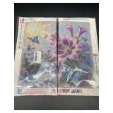 Lot of 2, Size 35 x 35 CM Butterfly Diamond Art Ki
