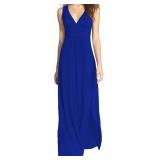 Size Large WOOSEA Women Sleeveless Deep V Neck Loo