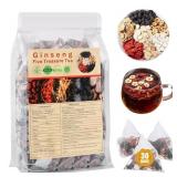 EXP 10/26~~ LOT OF 2~~Kidney Tea 30 Bags Ginseng S
