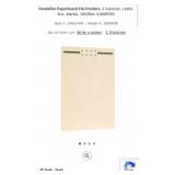 Pendaflex Paperboard File Dividers, 1 Fastener, Le