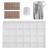 Number & Letter Stamps for Clay Set- Polymer Clay