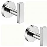 Nolimas Towel Hooks for Bathrooms, Chrome Polished