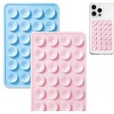 LOT OF 2   Anteel 2 Pack Silicone Suction Phone Ca