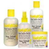 CurlyKids Textured Hair Care Set for Kids, Spray,