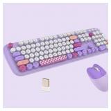 2.4G Full-Size Wireless Keyboard and Mouse Combo,