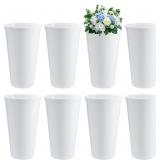 8 Pack Flower Buckets for Cut Flowers - 9.84 Inch