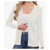 Size 2XL Womens Cardigan Sweaters Long Sleeve Knit