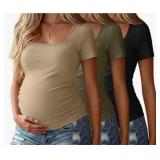 Size XXL Baggyfly 3 Pack Womens Maternity Short Sl