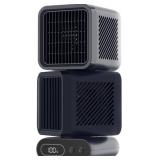 Black Hotsales Rechargeable 360 Desk Fan