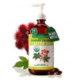 RejuveNaturals Castor Oil Organic Cold Pressed Gla
