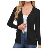 Size Large Womens Cardigan Sweaters Long Sleeve Kn