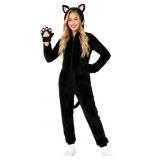 XL Cheetah Onesie Cat Costume for Women Halloween