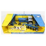 Deluxe Ford farm set, Ford 4600 tractor,