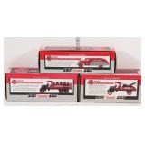 (3) pieces all Coastal Company metal bank