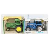 (2) pieces; John Deere Sound-Idea tractor,