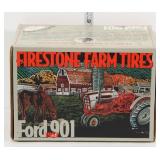 Firestone Farm Tires, 1957 Ford 901 tractor,