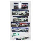 (5) pieces; Hess trucks to include years,