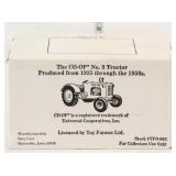 Toy Farmer Ltd., Co-Op No. 3 tractor, Spec-Cast,