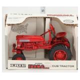 Farmall Cub tractor, Ertl, 1/16 scale, original