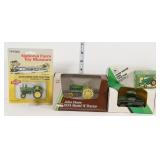 (4) pieces; 1934 John Deere Model "A" tractor,