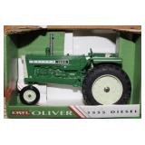 Oliver 1555 Diesel tractor, Ertl, 1/16 scale,