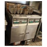 Pitco Dual Fryer Battery Pitco Dual Fryer Battery