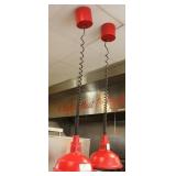 (2) Hatco DLH-760-RN Heat Lamps (2) Hatco DLH-760-RN Heat Lamps