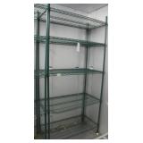 Focus Green Epoxy Coated Wire Shelf Unit 42"W x21" Focus Green Epoxy Coated Wire Shelf Unit 42"W x21"
