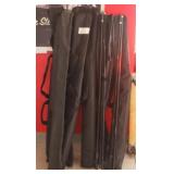 7 bags of feather flag sign holder poles,