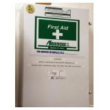 Wall mounted First Aid Kit & contents Wall mounted First Aid Kit & contents