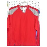 HOLLOWAY RED/GREY VNECK