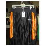 AND 1 BLACK/ORANGE SHORTS