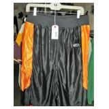 AND 1 BLACK/ORANGE SHORTS