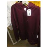 ATHLETECH MAROON ZIP FLEECE