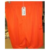 ORANGE SLEEVELESS/SHORTS